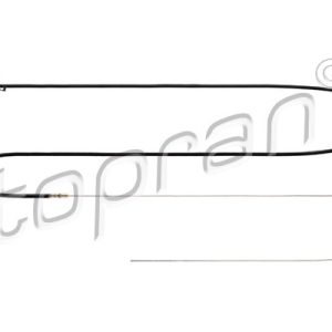 Cablu capota motor TOPRAN 103 707