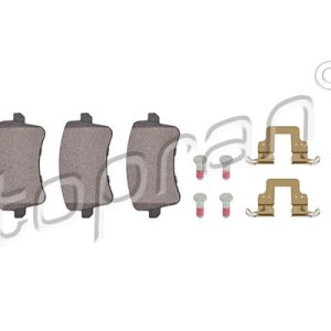 Set placute frana TOPRAN 112 171