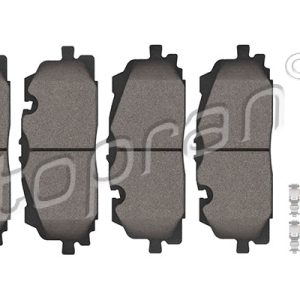 Set placute frana TOPRAN 117 686