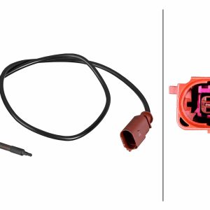 Senzor temperatura gaze evacuare HELLA 6PT 010 376-601