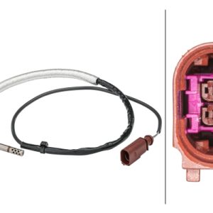 Senzor temperatura gaze evacuare HELLA 6PT 358 181-521