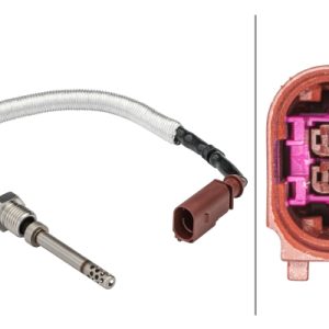 Senzor temperatura gaze evacuare HELLA 6PT 358 181-531