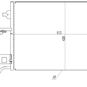 Condensator climatizare MTR 13054725