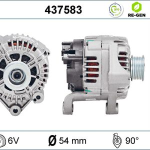 Alternator BMW Seria 3 Cabriolet (E46) 320 Cd diesel 150 cai VALEO 437583
