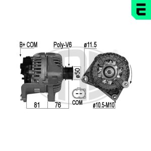 Alternator BMW Seria 3 (E46) 330 i benzina 231 cai ERA 209070A