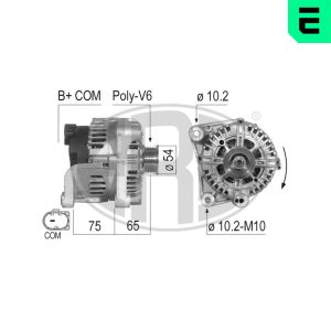 Alternator BMW Seria 1 (E87) 118 d diesel 143 cai ERA 210499A