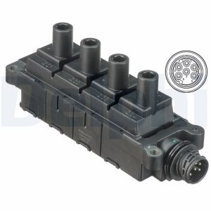 Bobina de inductie BMW Seria 3 (E46) 316 i benzina 105 cai DELPHI GN10465-12B1