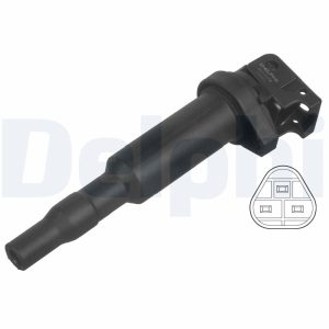 Bobina de inductie BMW Seria 3 Compact (E46) 325 ti benzina 192 cai DELPHI GN10475-12B1