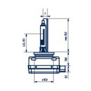 Bec far faza lunga BMW K K 1200 GT (K44) benzina 152 cai NARVA 840113000