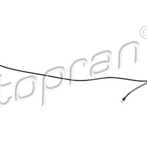 Cablu capota motor BMW Seria 3 cupe (E92) 320 i benzina 170 cai TOPRAN 503 796