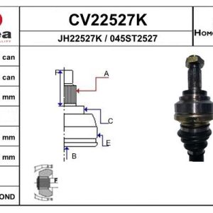 Cap planetara BMW Seria 1 cupe (E82) 135 i benzina 306 cai EAI CV22527K