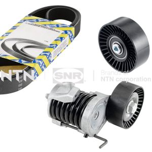 Set curea transmisie cu caneluri SNR KA850.24 – imagine produs