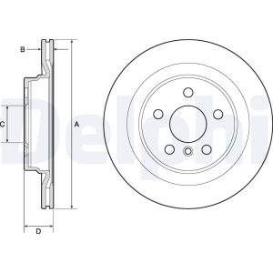 Disc frana DELPHI BG4778C – imagine produs