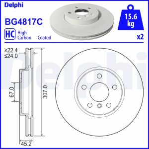 Disc frana DELPHI BG4817C – imagine produs