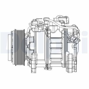 Compresor climatizare DELPHI CS20501 Compresor climatizare DELPHI CS20501 – imagine produs