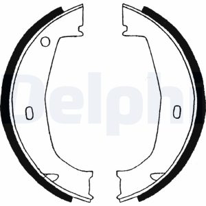 Set saboti frana DELPHI LS1851 – imagine produs