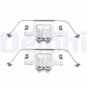 Set accesorii placute frana DELPHI LX0406 – imagine produs