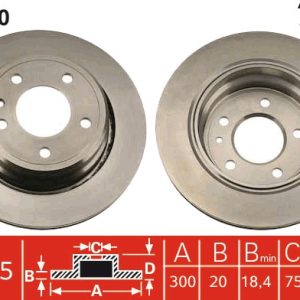 Disc frana TRW DF1590 – imagine produs