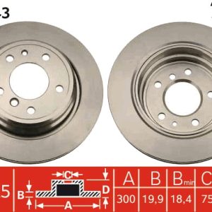 Disc frana TRW DF4143 – imagine produs