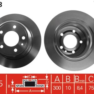 Disc frana TRW DF4333 – imagine produs