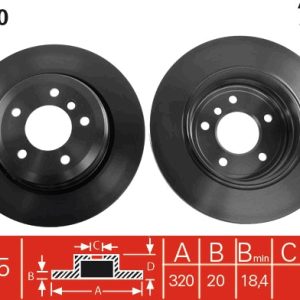 Disc frana TRW DF4360 Disc frana TRW DF4360 – imagine produs