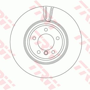 Disc frana TRW DF4775S – imagine produs