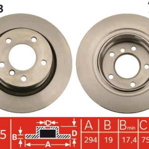 Disc frana TRW DF6033 Disc frana TRW DF6033 – imagine produs