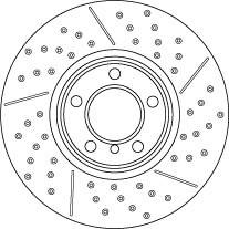 Disc frana TRW DF6604S – imagine produs