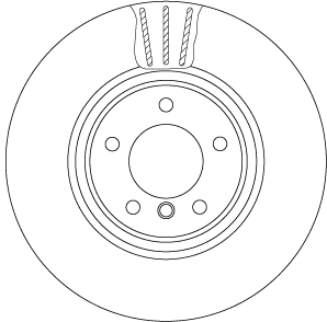 Disc frana TRW DF6609S – imagine produs