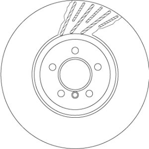 Disc frana TRW DF6613S – imagine produs