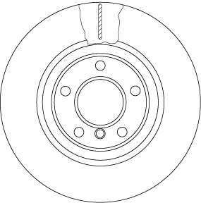 Disc frana TRW DF6616S – imagine produs