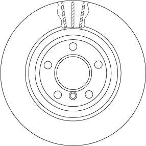Disc frana TRW DF6617S – imagine produs