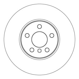 Disc frana TRW DF6834S – imagine produs