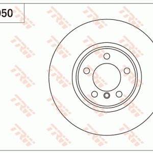 Disc frana TRW DF8050 – imagine produs