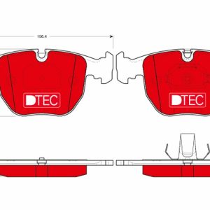 Set placute frana TRW GDB1261DTE – imagine produs