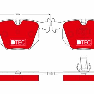 Set placute frana TRW GDB1530DTE – imagine produs