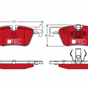 Set placute frana TRW GDB1919DTE Set placute frana TRW GDB1919DTE – imagine produs