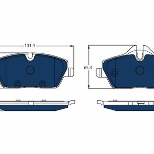 Set placute frana TRW GDB2038BTE – imagine produs