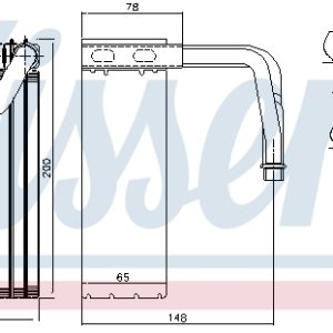 Evaporator aer conditionat NISSENS 92237
