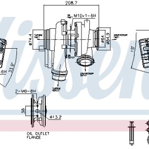 Compresor sistem de supraalimentare NISSENS 93880