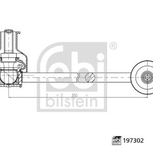 Bieleta antiruliu FEBI BILSTEIN 197302