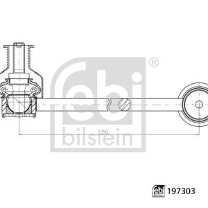 Bieleta antiruliu FEBI BILSTEIN 197303