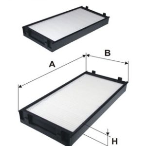 Filtru aer habitaclu FILTRON K 1270-2x – BMW | AutoRival