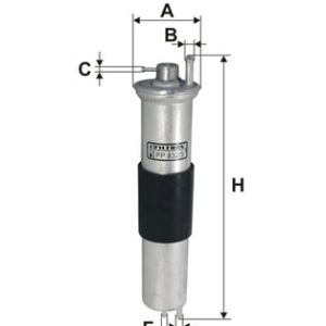 Filtru combustibil FILTRON PP 832/3 – BMW | AutoRival