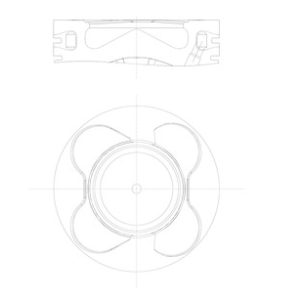 Piston MAHLE ORIGINAL 081 PI 00102 000 – BMW | AutoRival