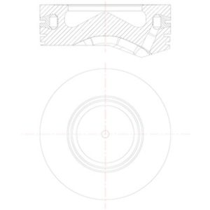 Piston MAHLE ORIGINAL 081 PI 00105 001 – BMW | AutoRival