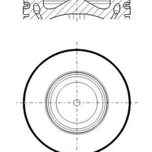 Piston MAHLE ORIGINAL 081 PI 00119 000 – BMW | AutoRival