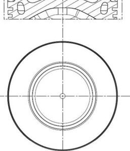 Piston MAHLE ORIGINAL 081 PI 00129 000 – BMW | AutoRival