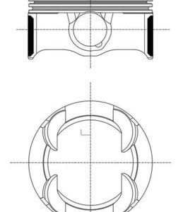Piston MAHLE ORIGINAL 081 PI 00130 002 – BMW | AutoRival