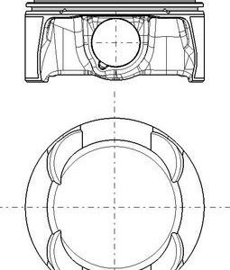 Piston MAHLE ORIGINAL 081 PI 00132 000 – BMW | AutoRival